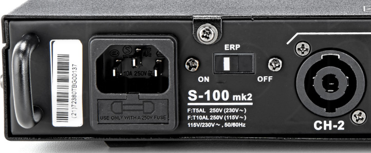 ドイツ製 クラウン越え パワーアンプ thomann S-100mk2