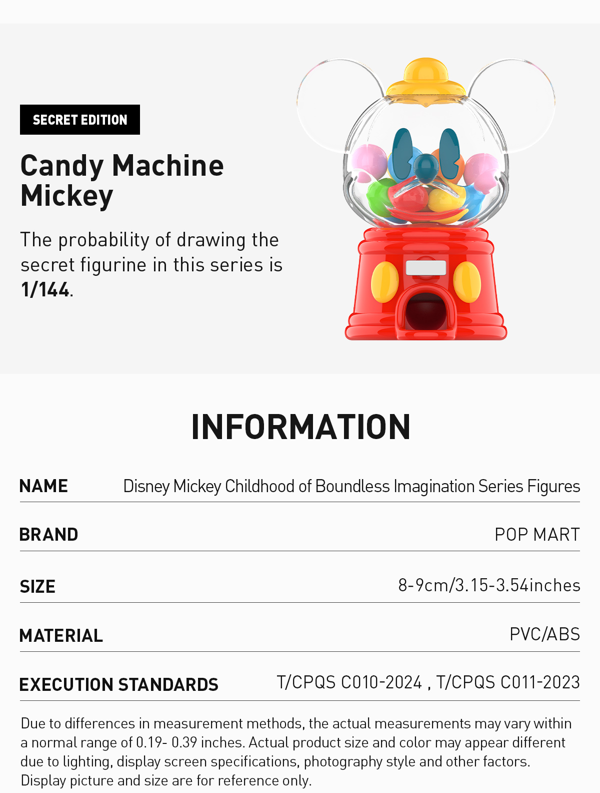 POP NOW:Disney Mickey Childhood of Boundless Imagination Series