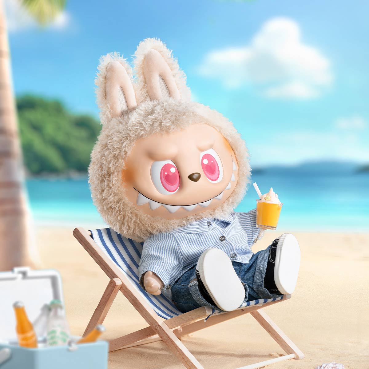 THE MONSTERS - FLIP WITH ME Vinyl Plush Doll - POP MART (France)