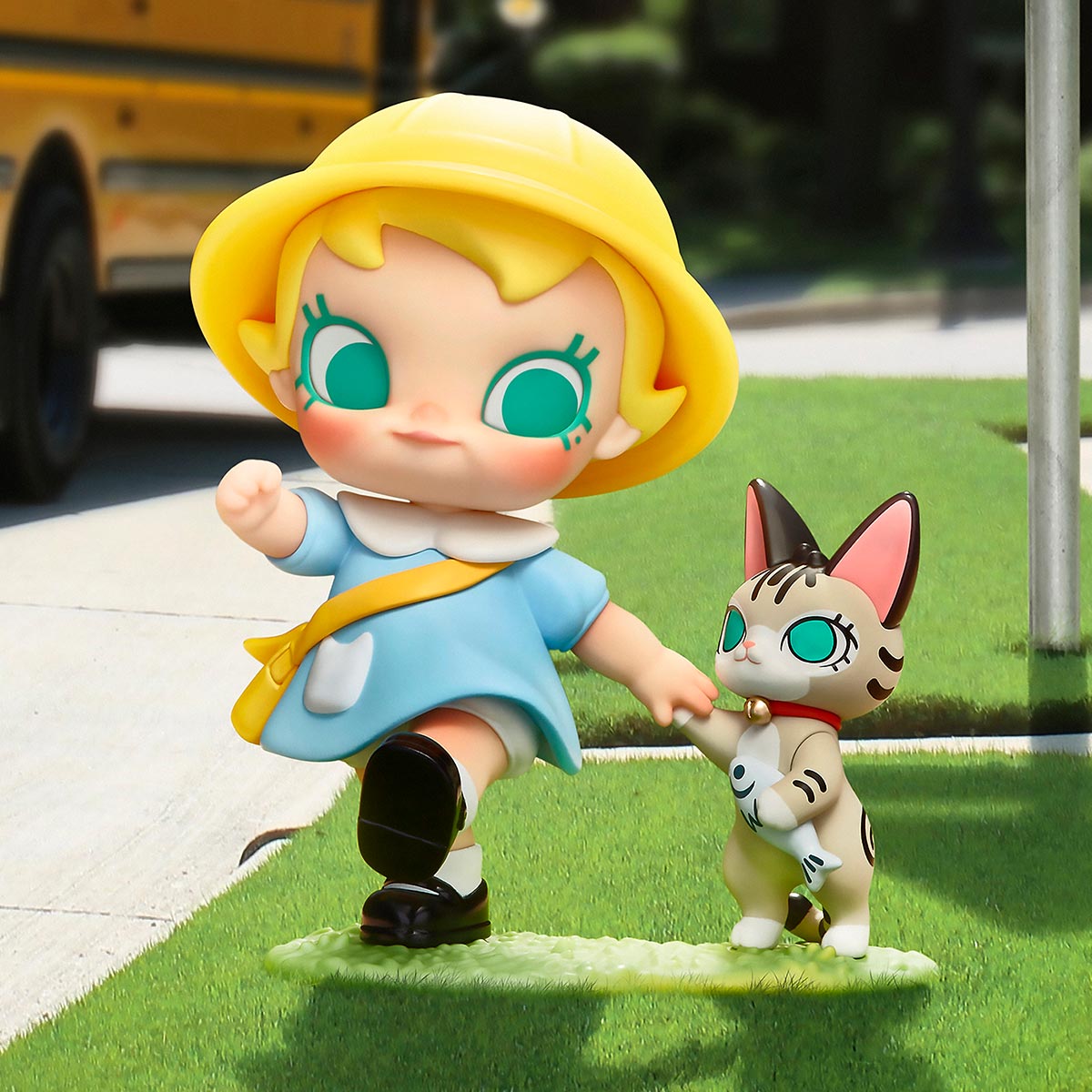 Baby Molly & Baby Tabby Series Figures - POP MART (Japan)