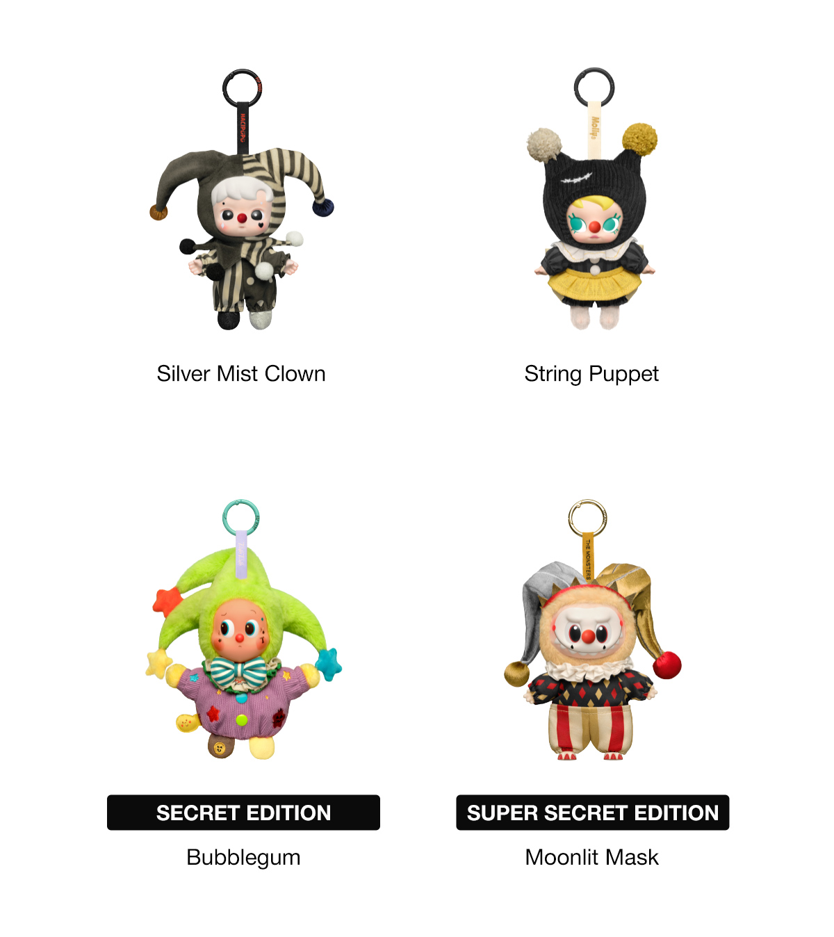 POP NOW:WHY SO SERIOUS Series-Vinyl Plush Pendant Blind Box-Copy
