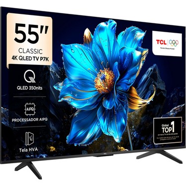 TCL 55P7K 55'' 139 Ekran Uydu Alıcılı 4K Ultra HD QLED Fiyatı