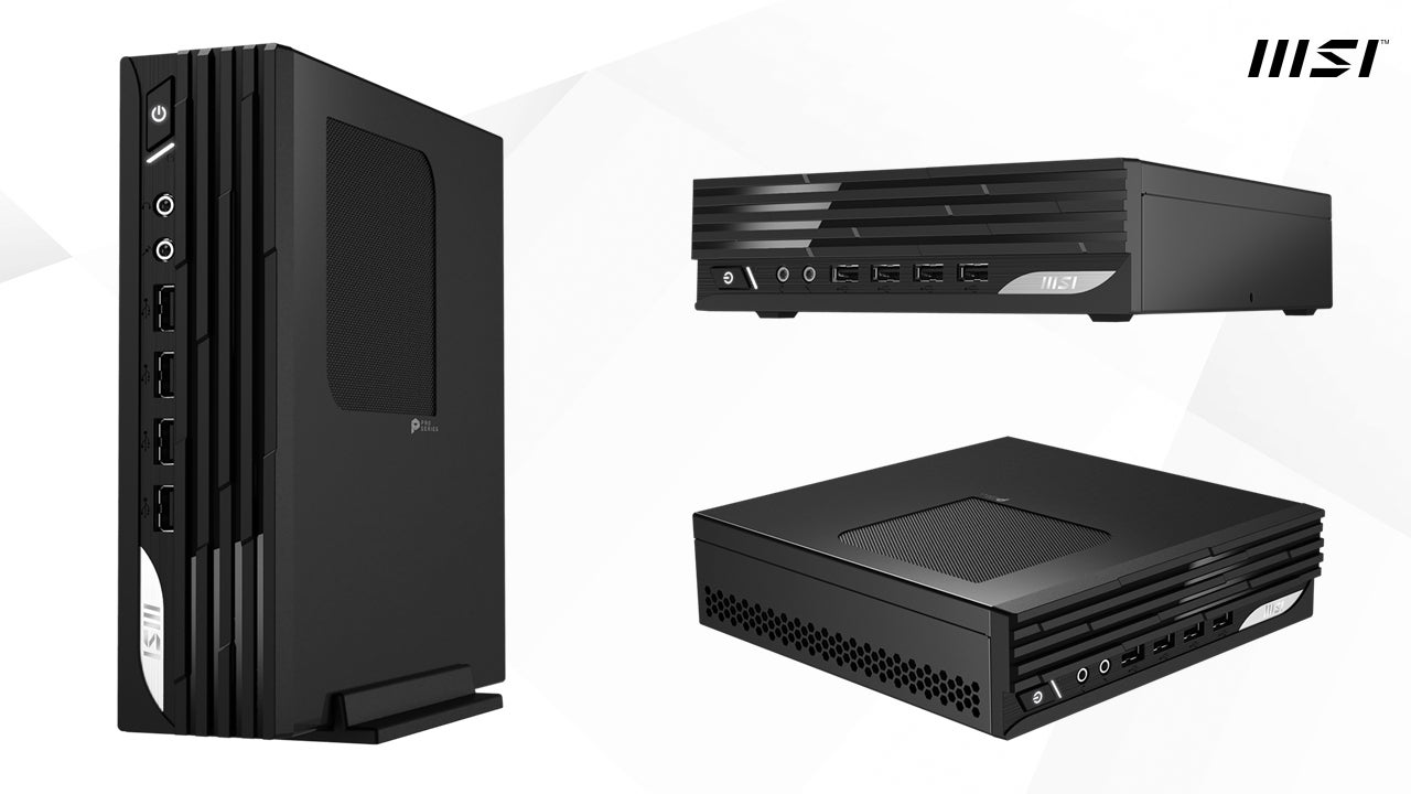 本体重量約1.27kg！VESAマウント対応のビジネス向けデスクトップPC