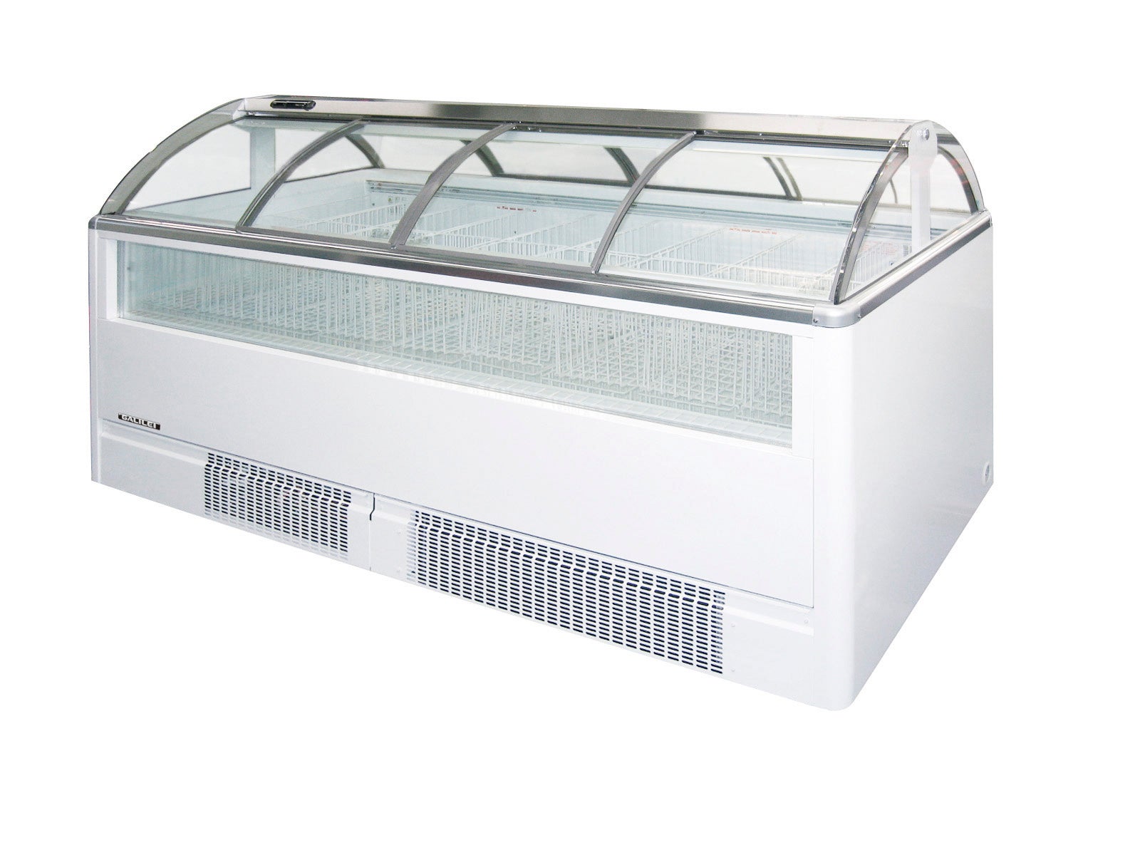 ドーム型アイスクリームショーケースDMシリーズモデルチェンジの