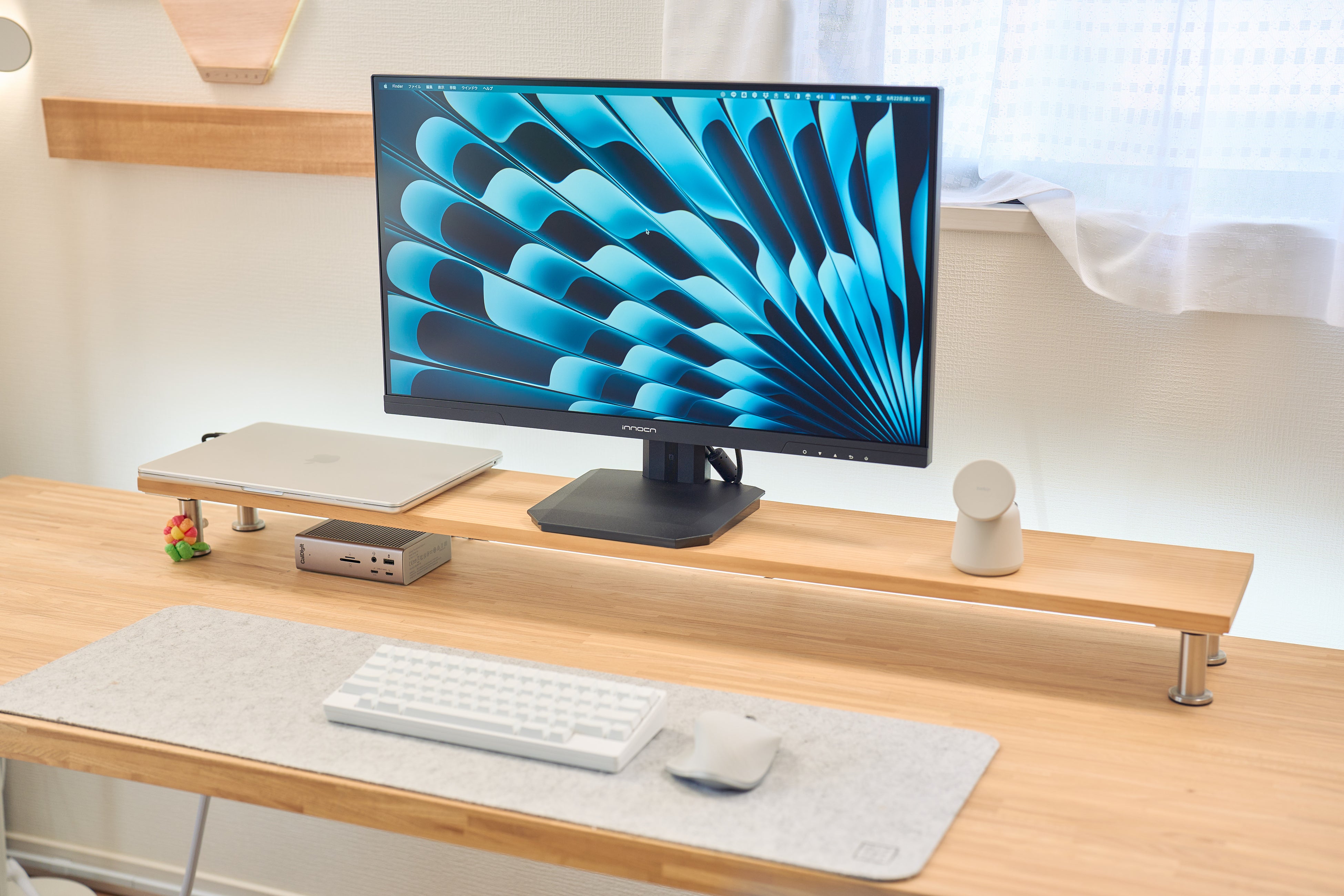 ASCII.jp：INNOCNの人気4Kモニター「27D1U」待望の再販決定！期間限定