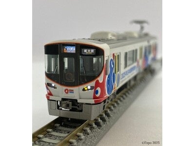 TOMIX製オリジナルNゲージ 323系大阪・関西万博ラッピング列車（8両