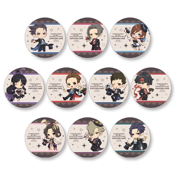 カプコンカフェ 池袋店＆梅田店「逆転裁判」シリーズとのコラボ