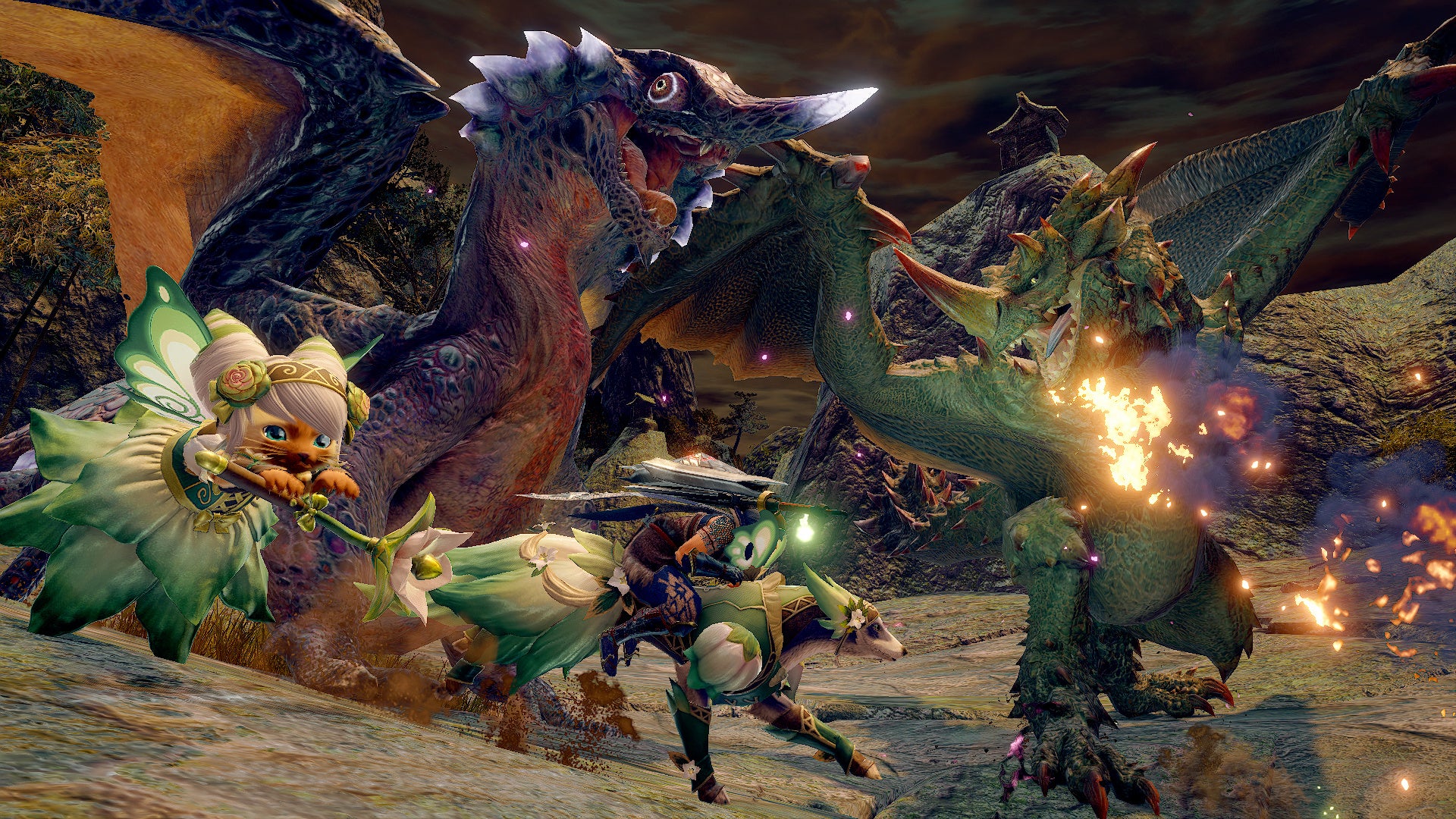 モンスターハンターライズ：サンブレイク』より、2つのイベント