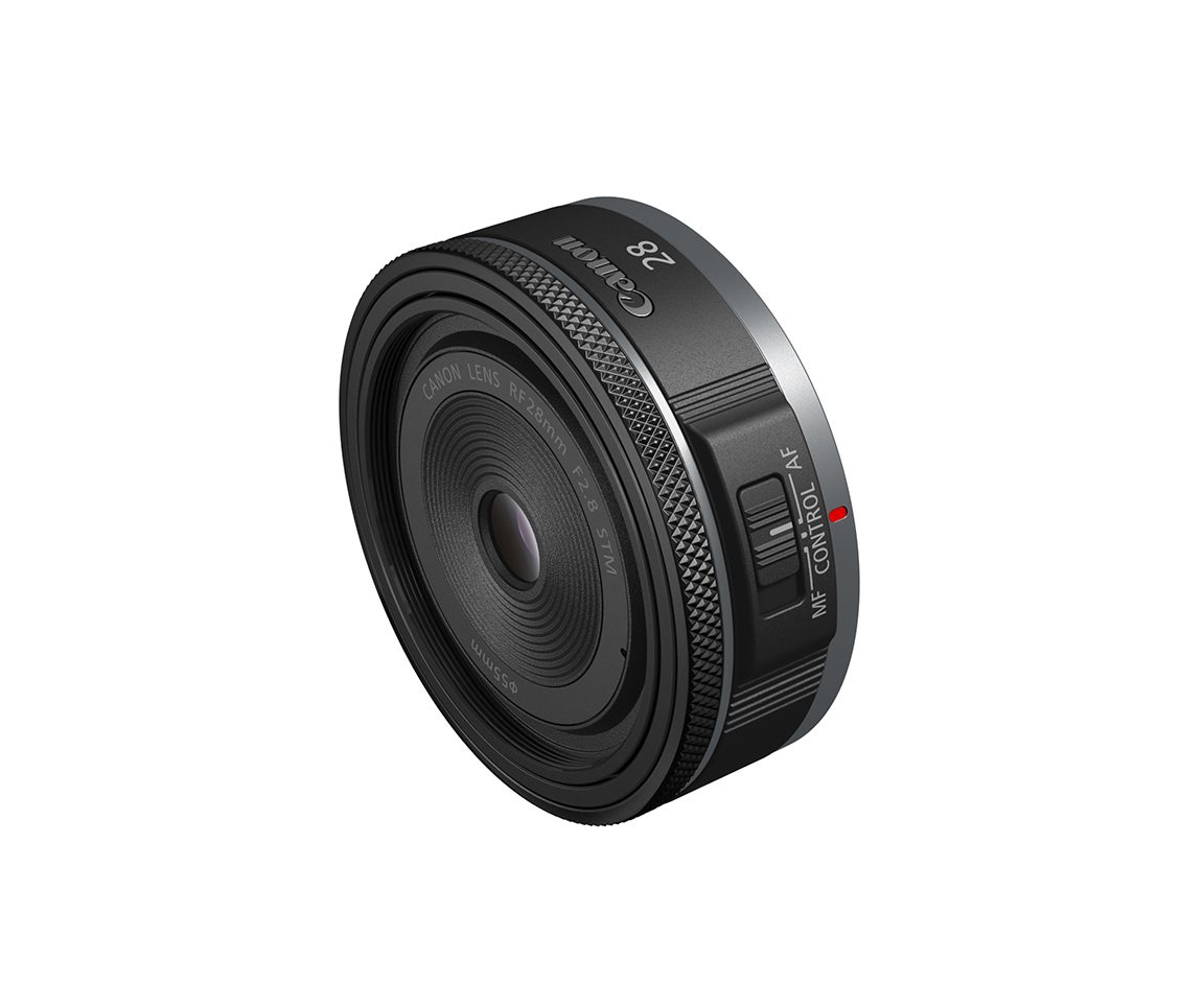 RFレンズ初となる単焦点のパンケーキレンズ“RF28mm F2.8 STM”を発売