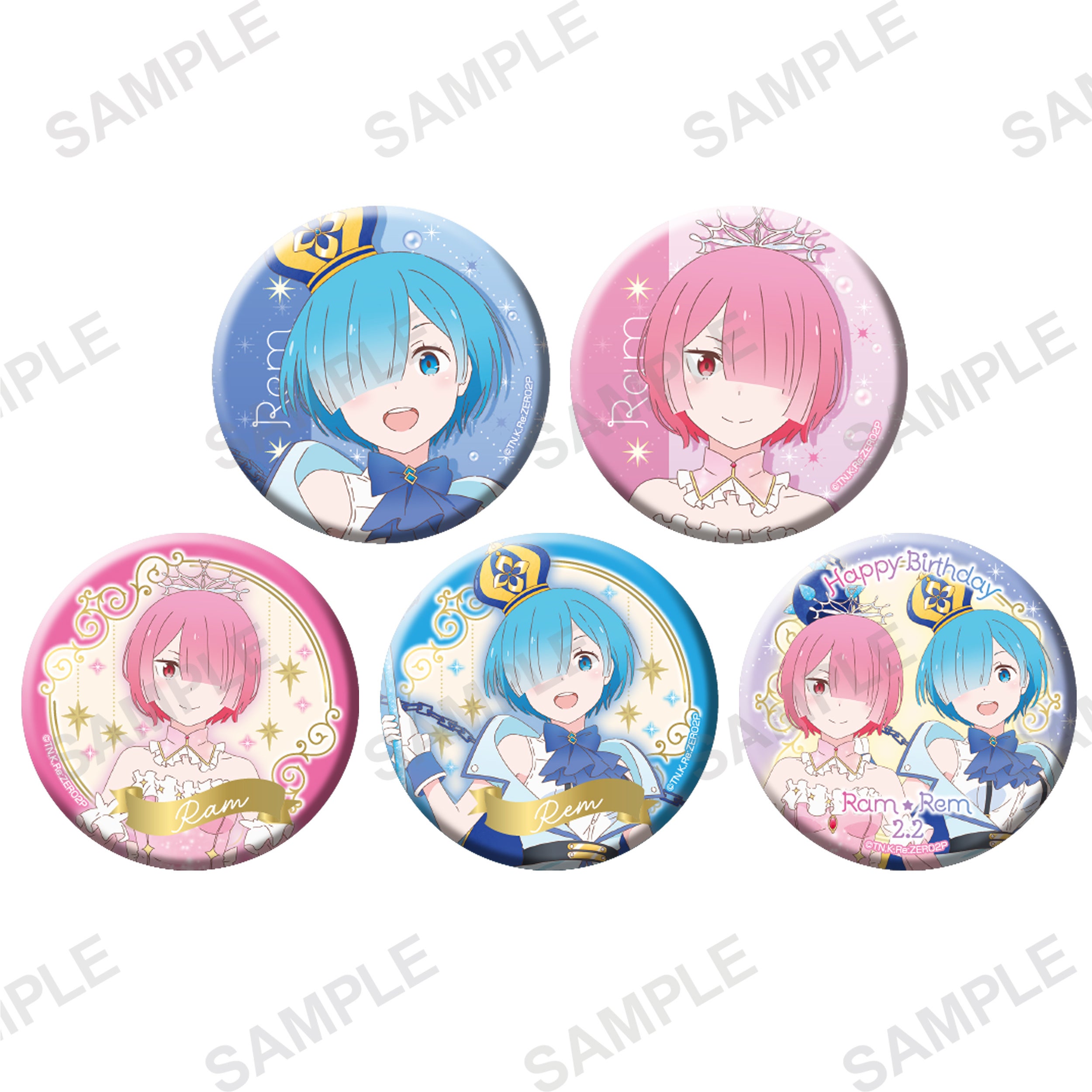 リゼロ』に登場する大人気キャラクターラムとレムの誕生日をお祝いする