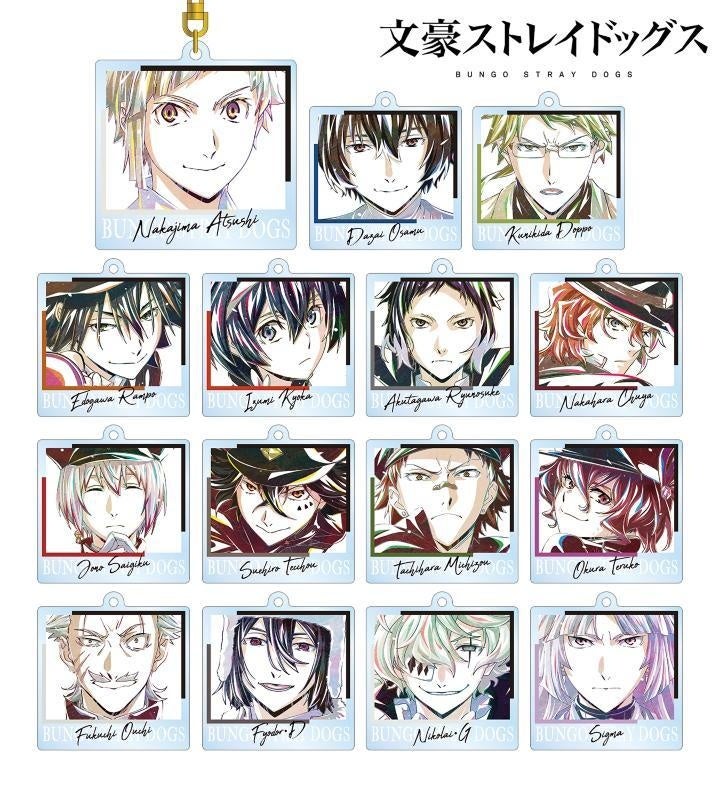 文豪ストレイドッグス』のトレーディング Ani-Art 第3弾 アクリル