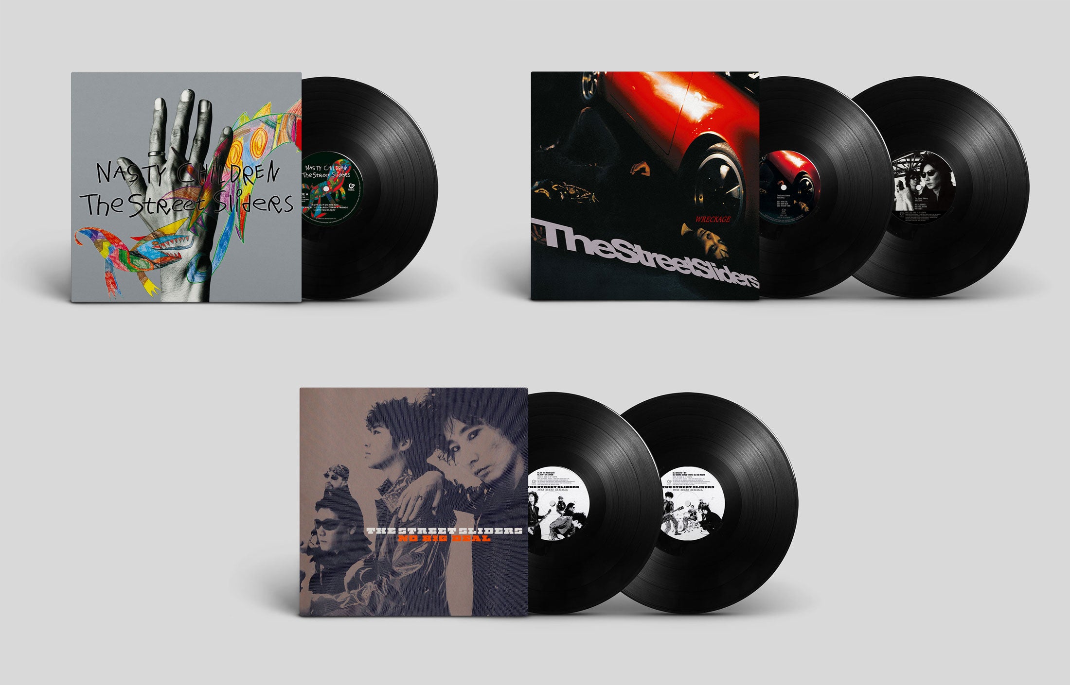 The Street Sliders”デビュー40周年プロダクツリリース第3弾はアナログ