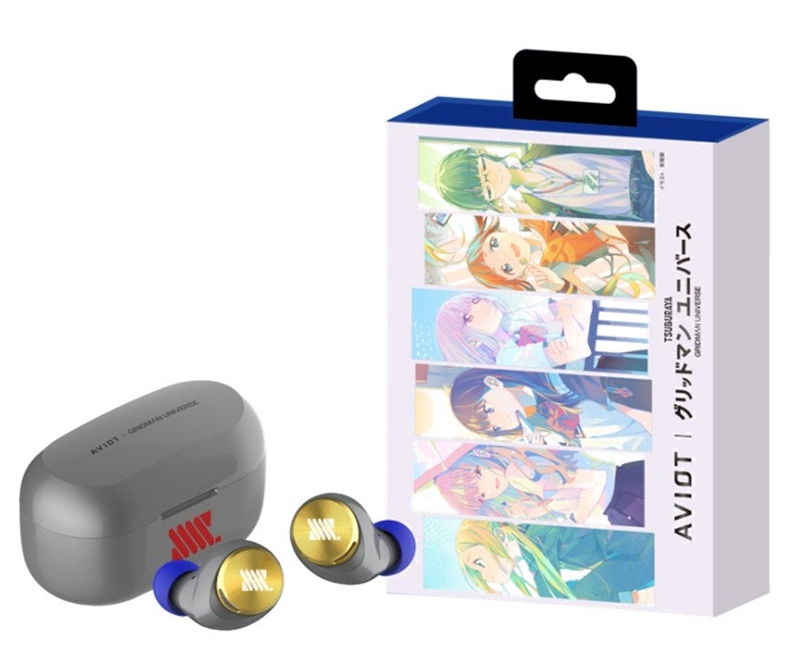 AVIOT｜『グリッドマン ユニバース』コラボ完全ワイヤレスイヤホン