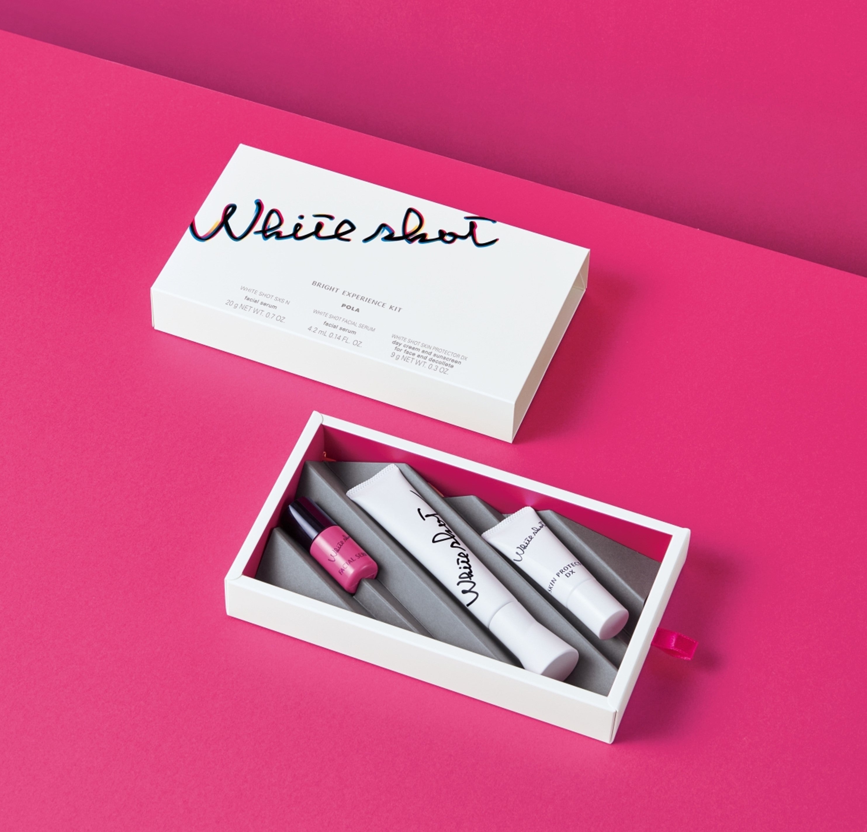 ホワイトショット SXS ブライトエクスペリエンスキット』5月1日発売