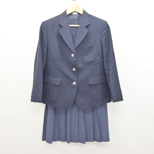 中古】高知県 土佐女子高等学校 女子制服 2点 (セーラー服・スカート