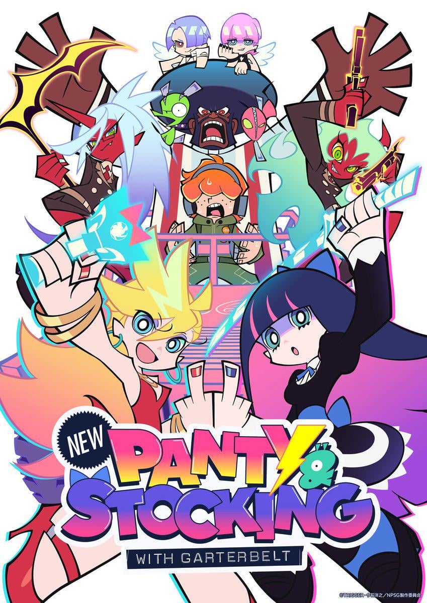 New PANTY & STOCKING with GARTERBELT” Key Visual : r/trigger