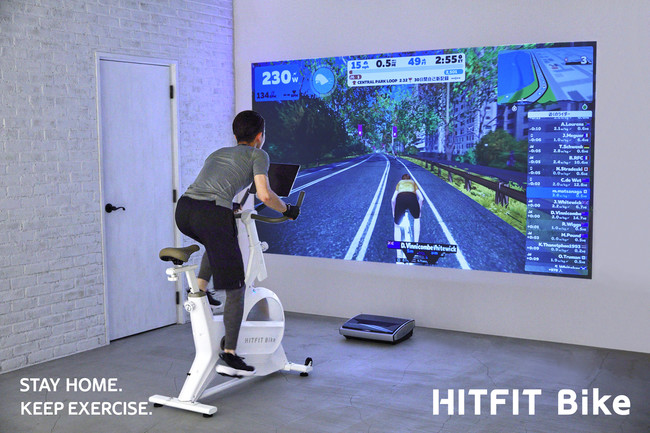 Zwiftがプレイできる次世代フィットネスバイクのクラウドファン