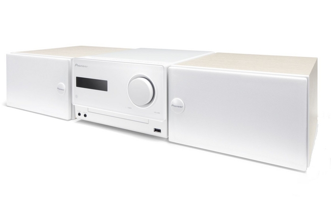 インテリアに合わせて4つのカラーから選べるCDミニコンポーネント