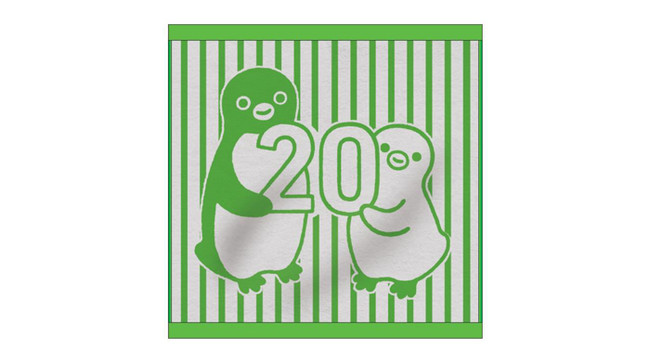 NewDaysのSuica20周年記念キャンペーン Suicaのペンギンハンカチタオル