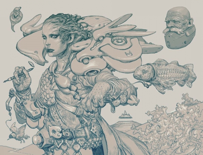 ガイナックス主催による、寺田克也の個展を福島で開催『寺田克也ココ12