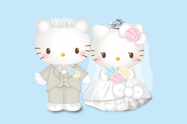 ハローキティ♡ダニエル ウェディングランプ フォトフレーム【希少レア