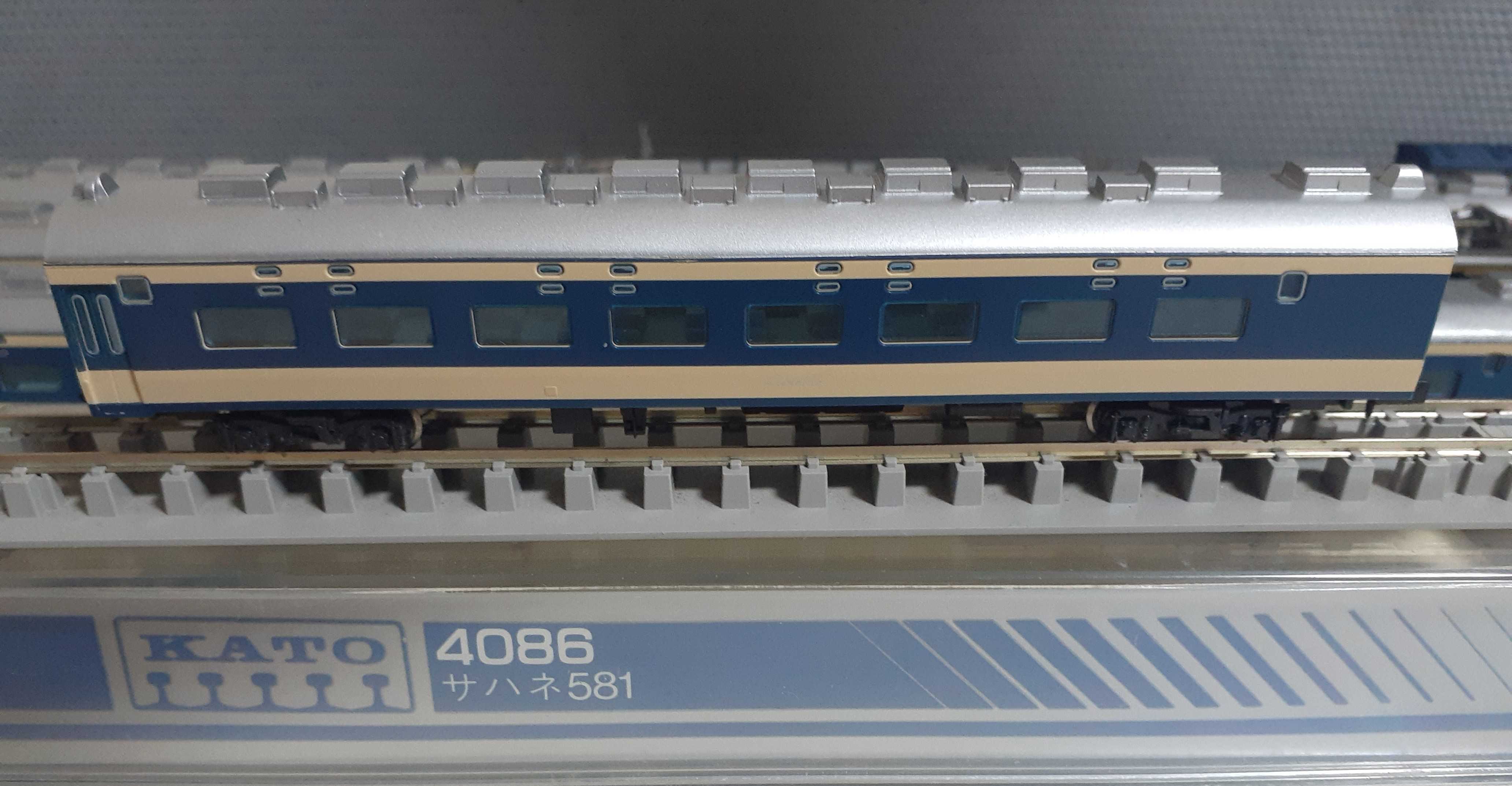 🔴入線 Kato 旧583系 第1編成 ⑧ 4086 サハネ581 13両編成完成 第①