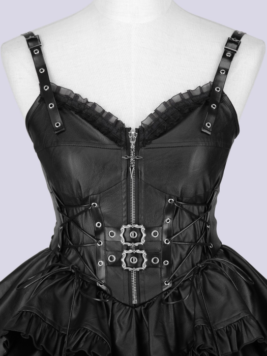 IMVAL / Layered Frill Dress - QOOZA