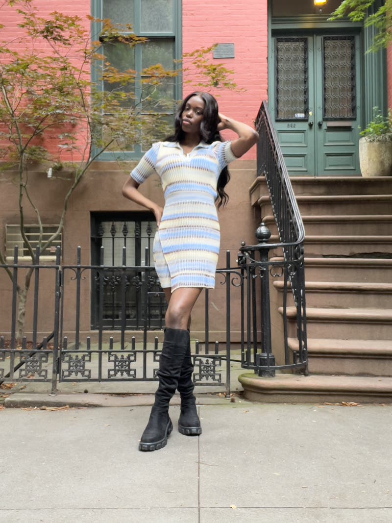 Solana Polo Mini Dress by SIMKHAI | Rent the Runway