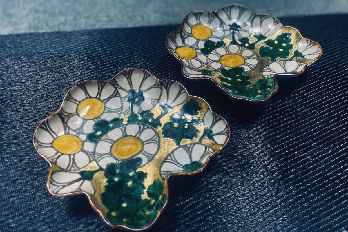 田端志音の乾山写色絵金彩菊図向付 | 人生を豊かにする東京ウェブ