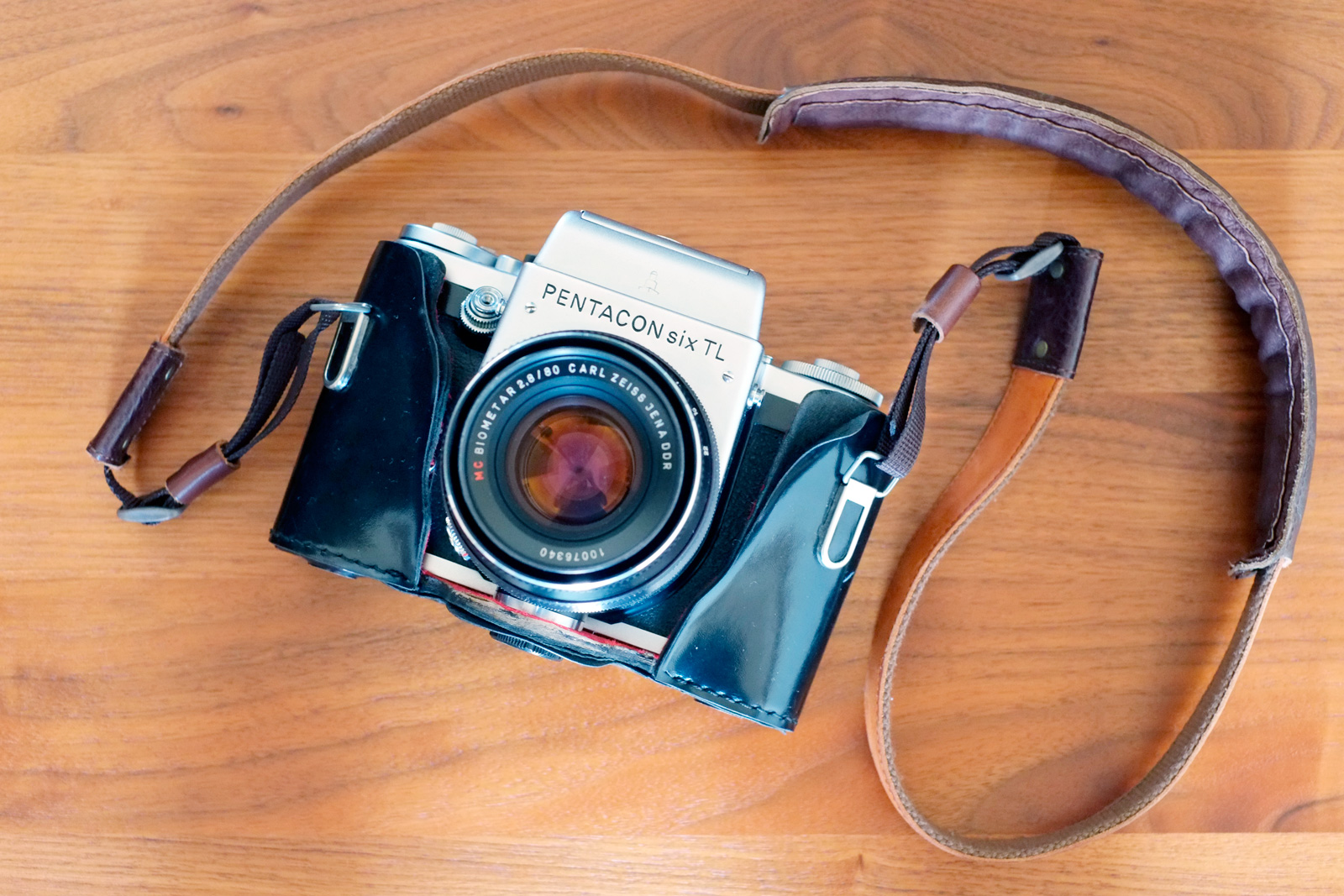 フィルムカメラ Pentacon6 Carl Zeiss Bior 120mm f2.8 Film Camera