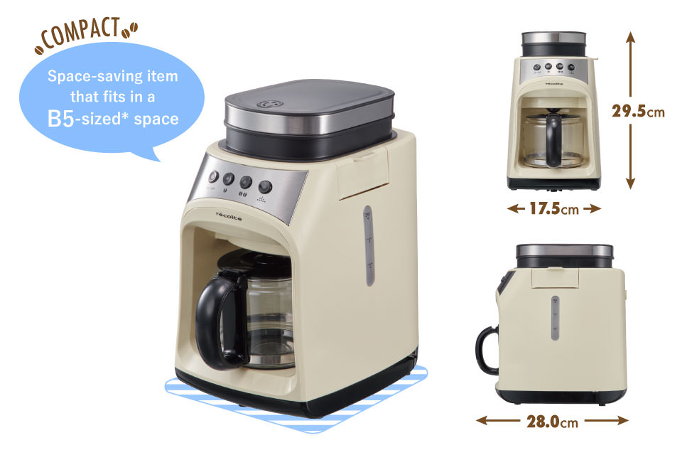 Grind & Drip Coffee Maker FIKA | Products Feature | récolte