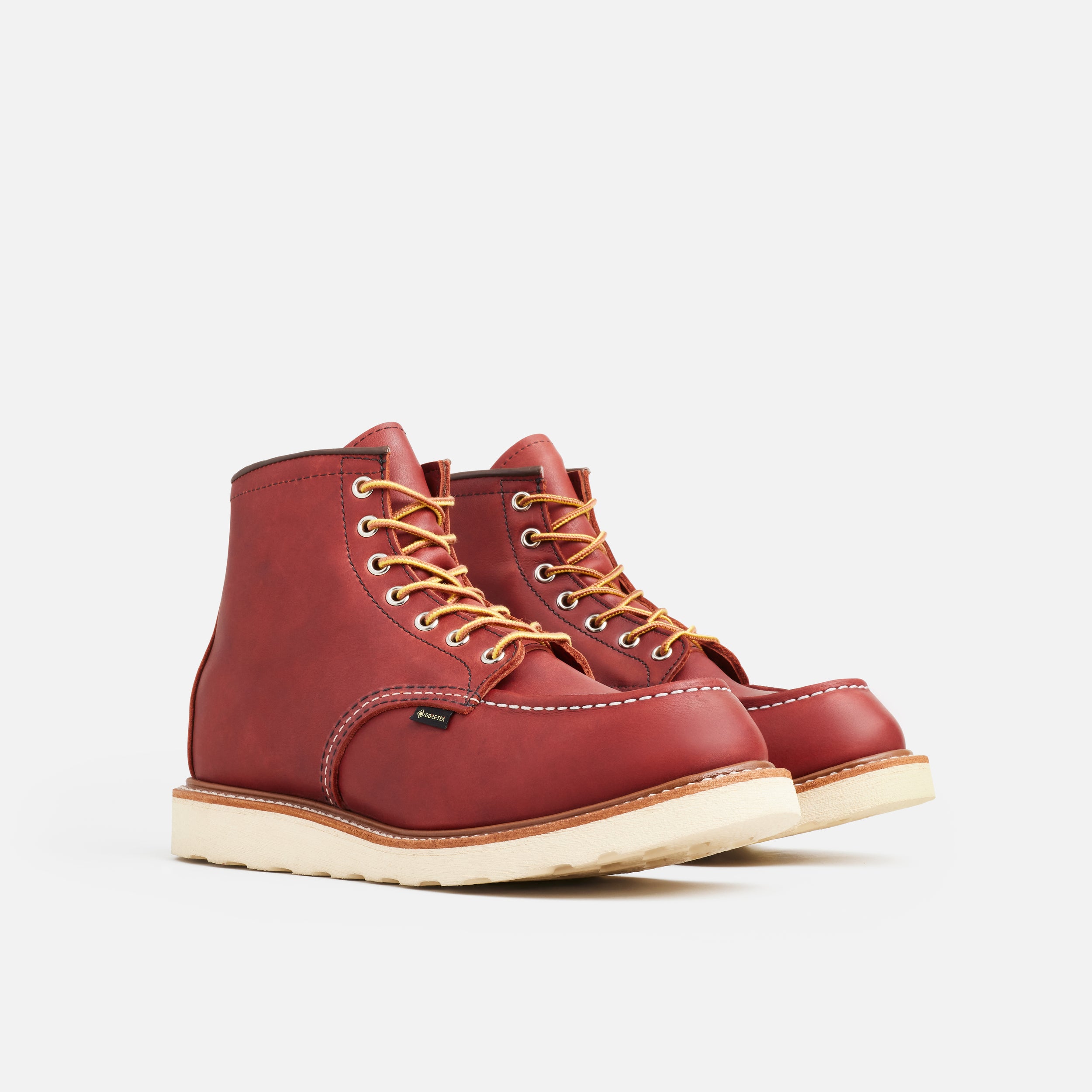 8864 Gore-Tex Moc Toe Russet Taos – Red Wing Amsterdam
