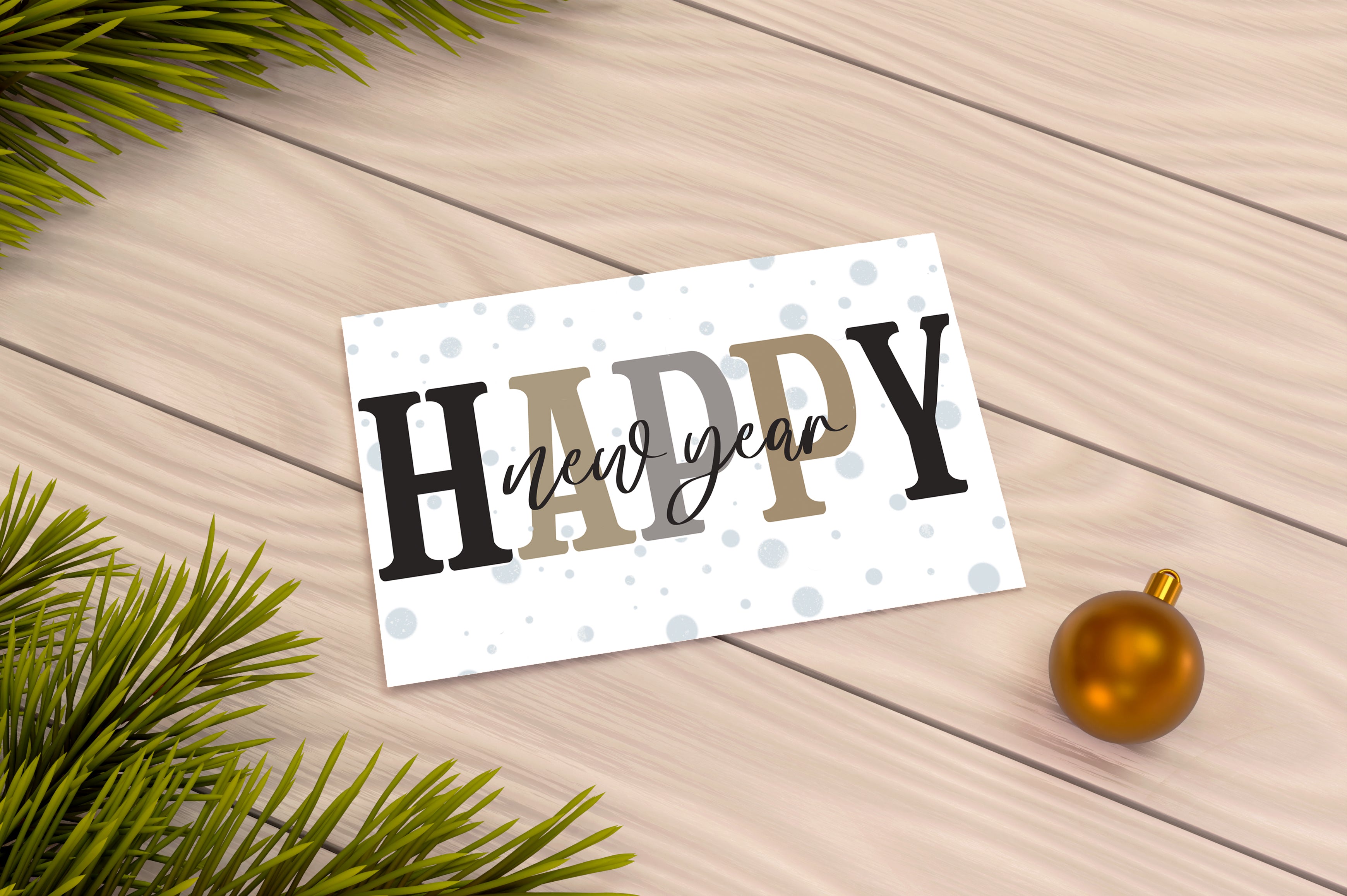 Happy New Year - Single or Set of 25 – Red Door Inspirations