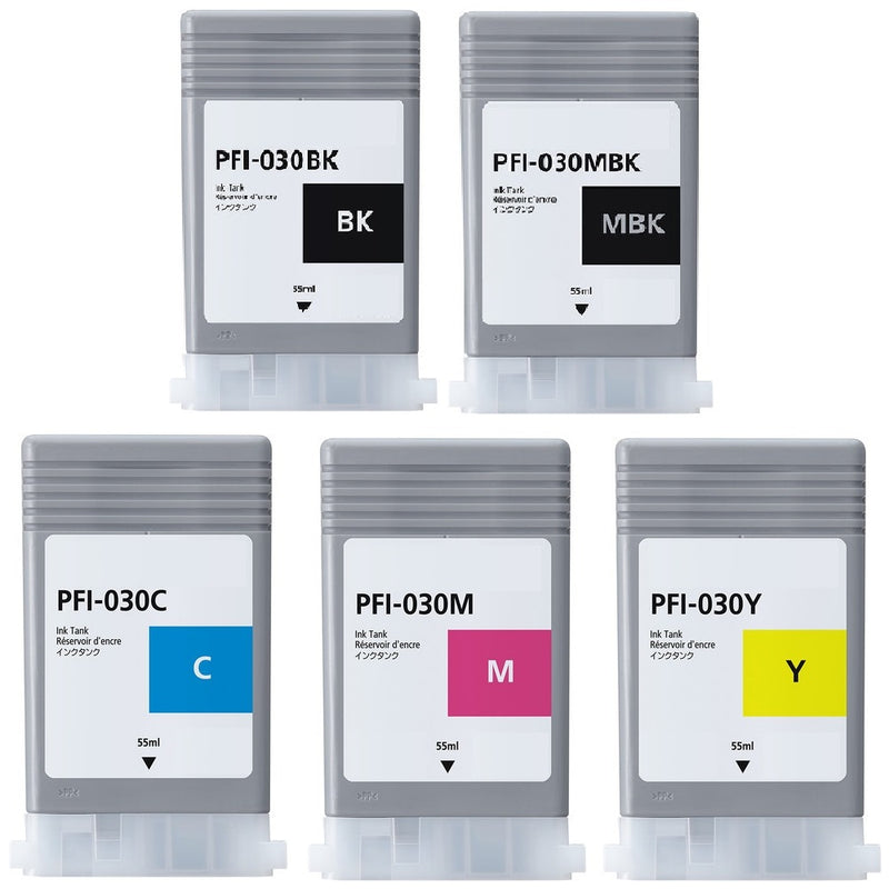 Canon PFI-030 Ink Tank (55 ml) for TA20/TA30 TM-240/TM-340 – Ready