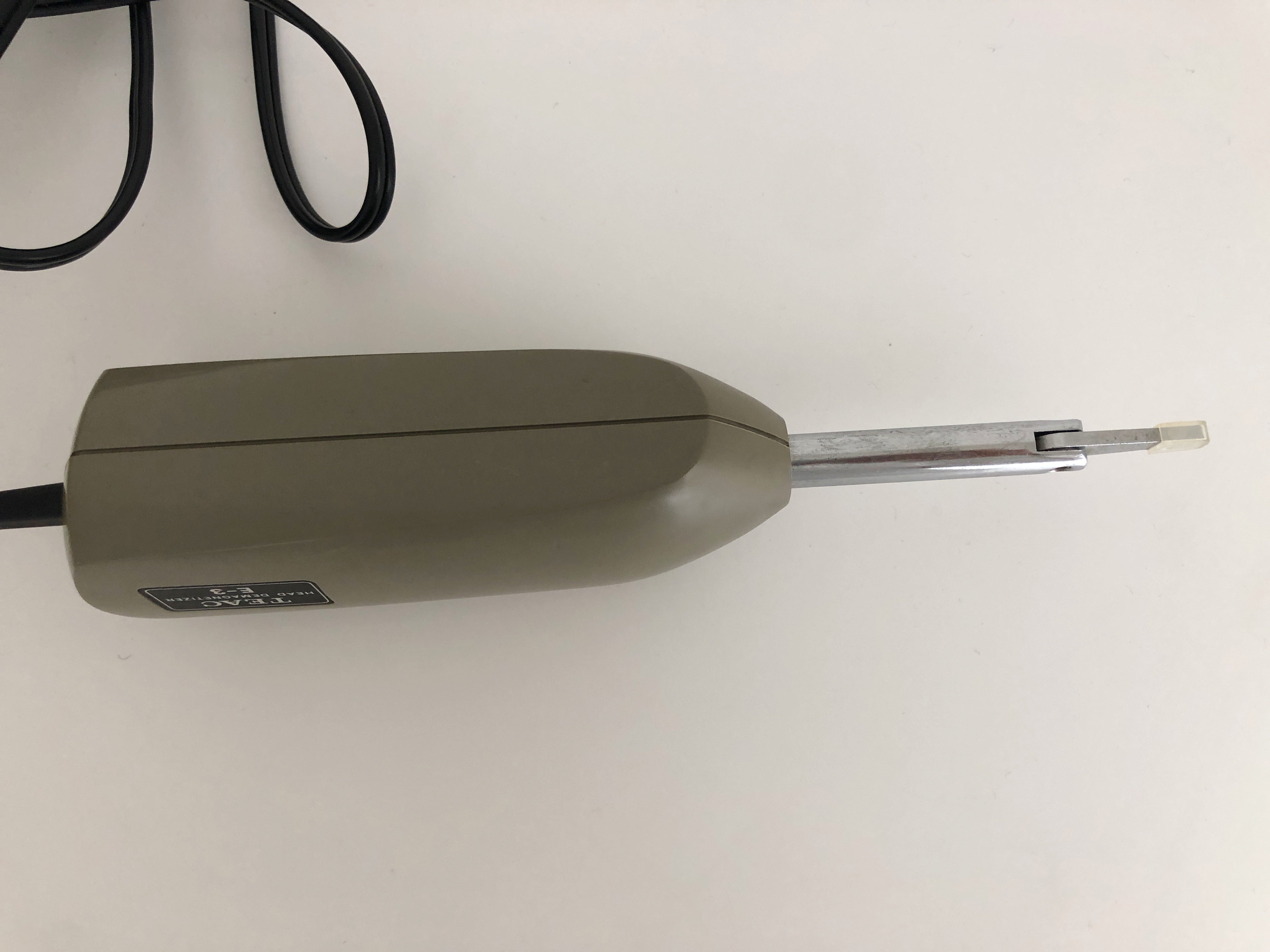 TEAC E-3 ヘッドイレーサー 消磁器 HEAD DEMAGNETIZER ティアック 現状