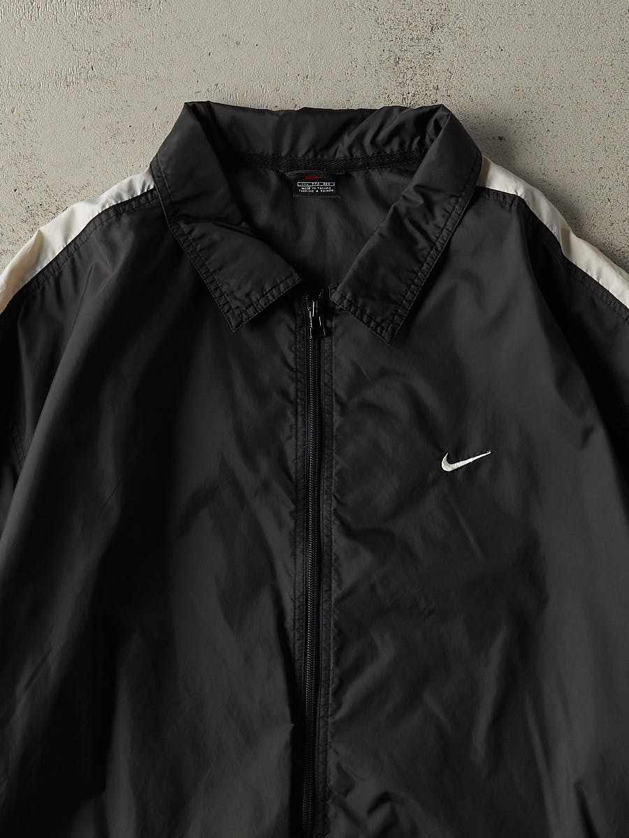 Vintage Y2K Black Nike Track Jacket (XXXL) – Rebalance Vintage