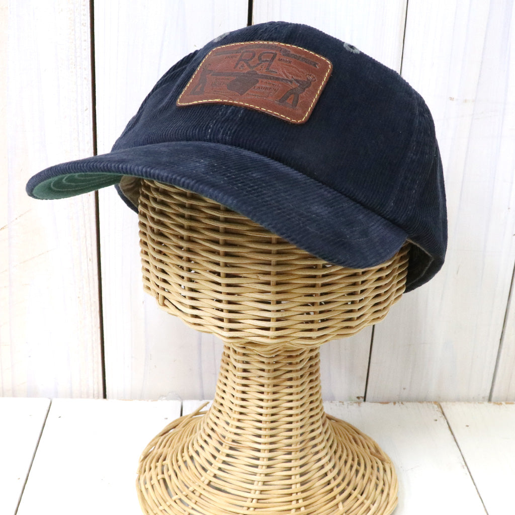 Double RL (ダブル アール エル) : LEATHER PATCH CORDUROY TRUCKER