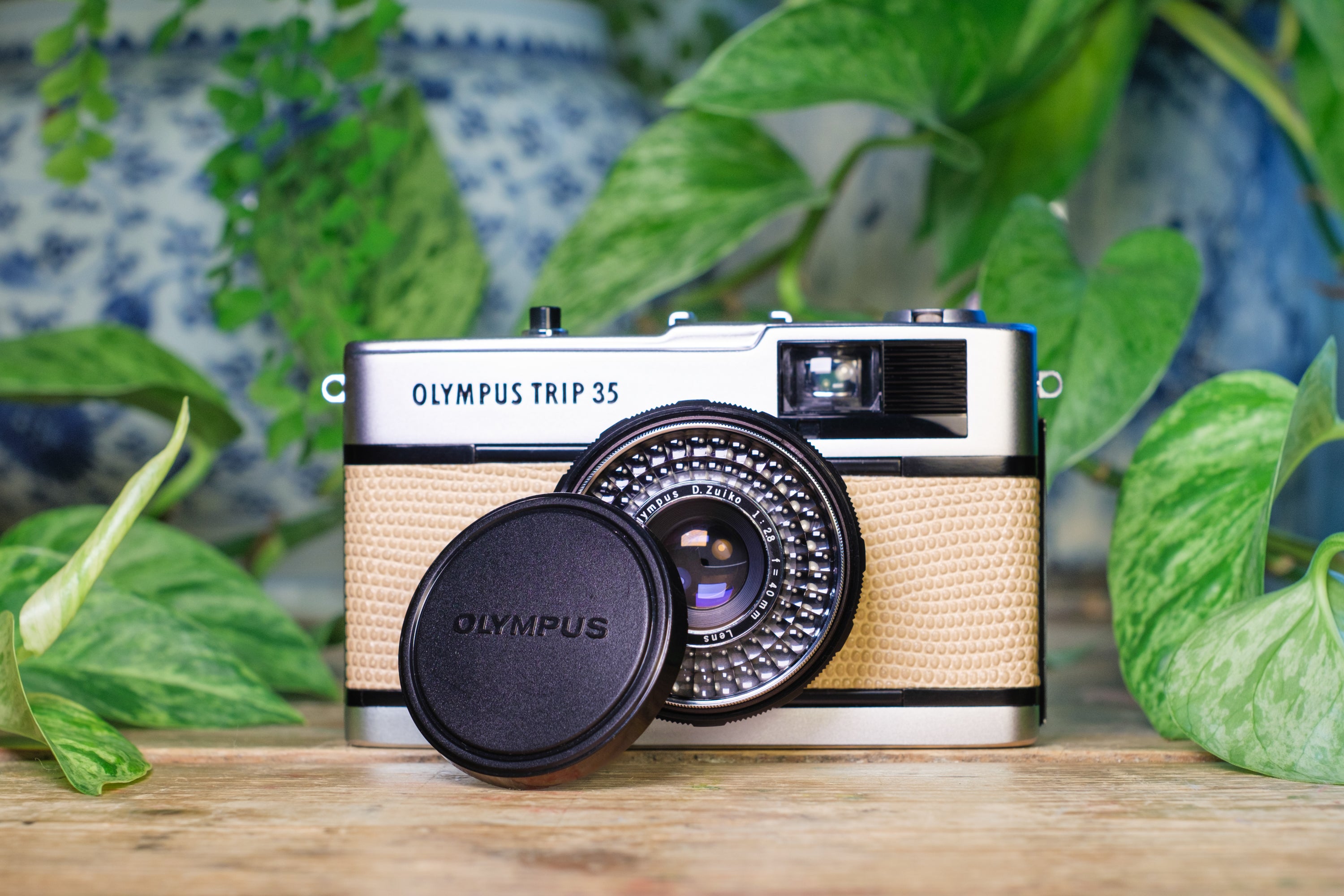 Olympus Trip 35 - Sand Beige | Lovingly Refurbished and Fully Tested