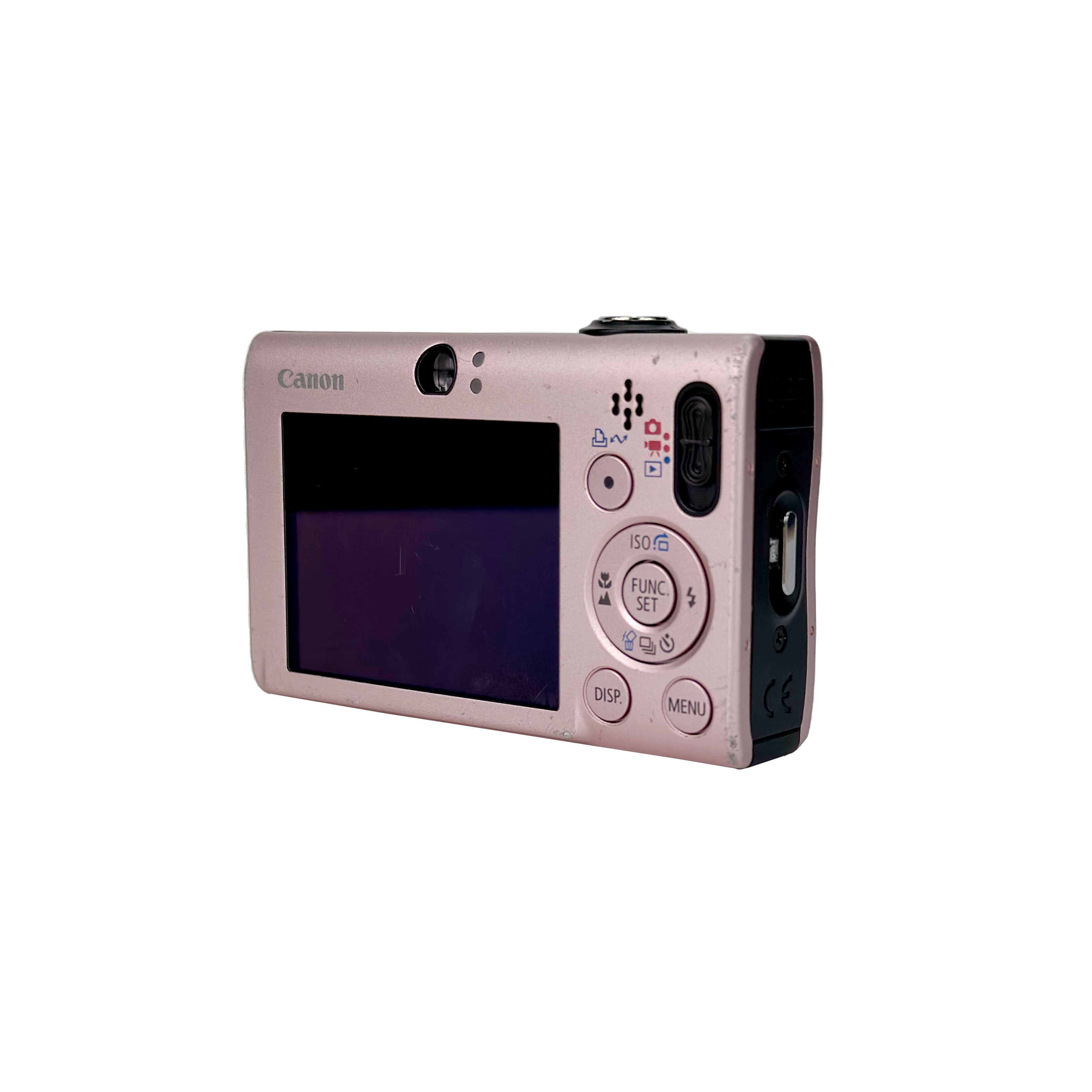 Canon IXUS 80 IS Digital Compact - Pink – Retro Camera Shop