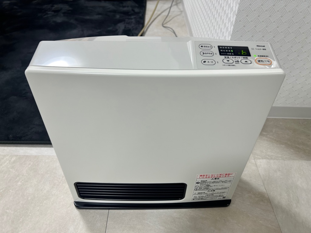 送料無料)リンナイ SRC-365E プロパンガス用 ガスファンヒーター