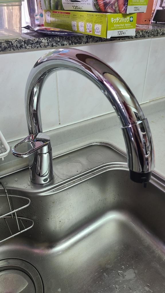 LIXIL ハンドシャワー付シングルレバー混合水栓 RSF-831Y キッチン蛇口