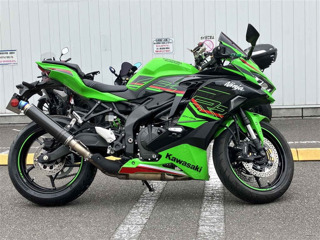 400最強バイクサイコーです！』 カワサキ ニンジャ ZX-4R あいのいち二