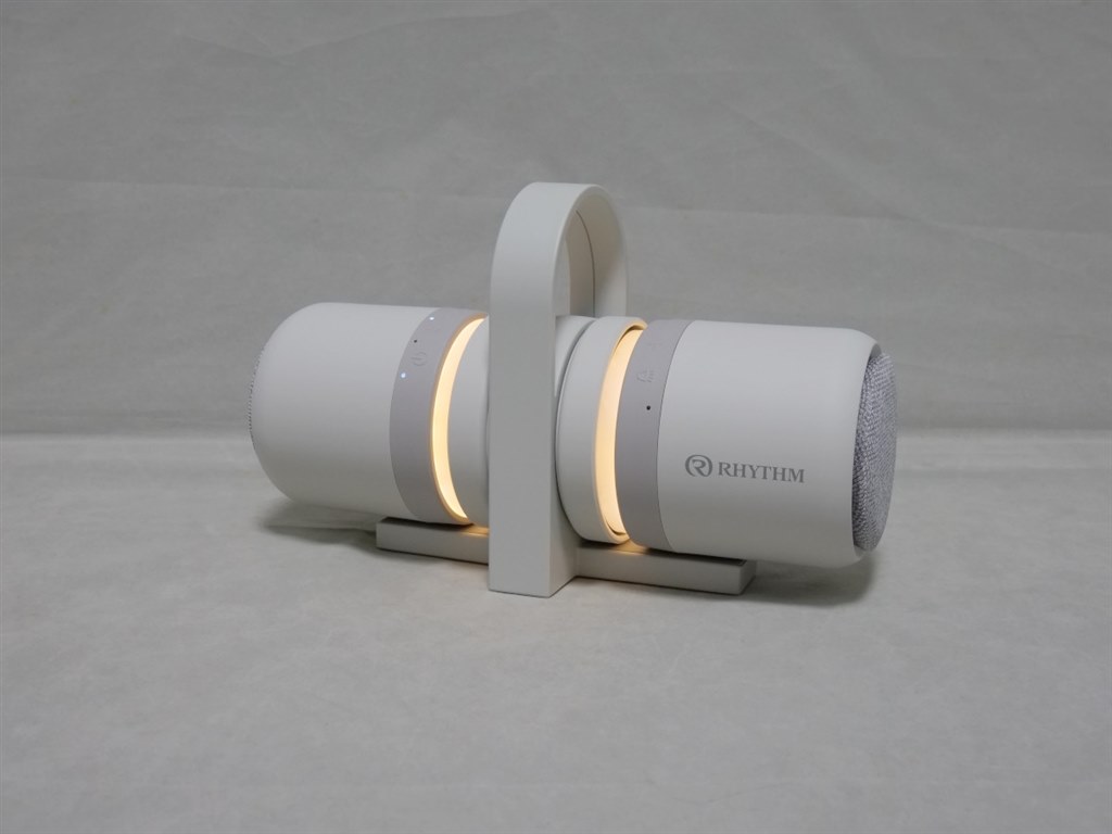 磁力で吸着！音質も良いステレオ仕様！』 リズム MAGSPEAKER DUO