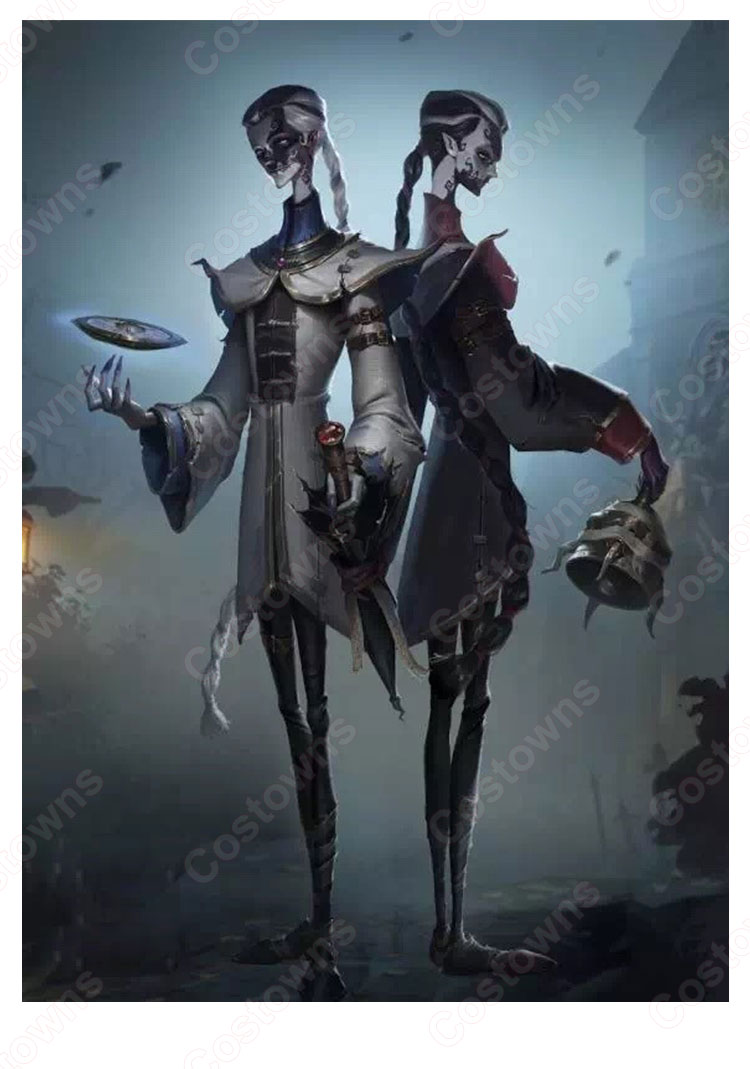 アイデンティティV 白黒無常 謝必安、范無咎 コスプレ衣装 【IdentityV