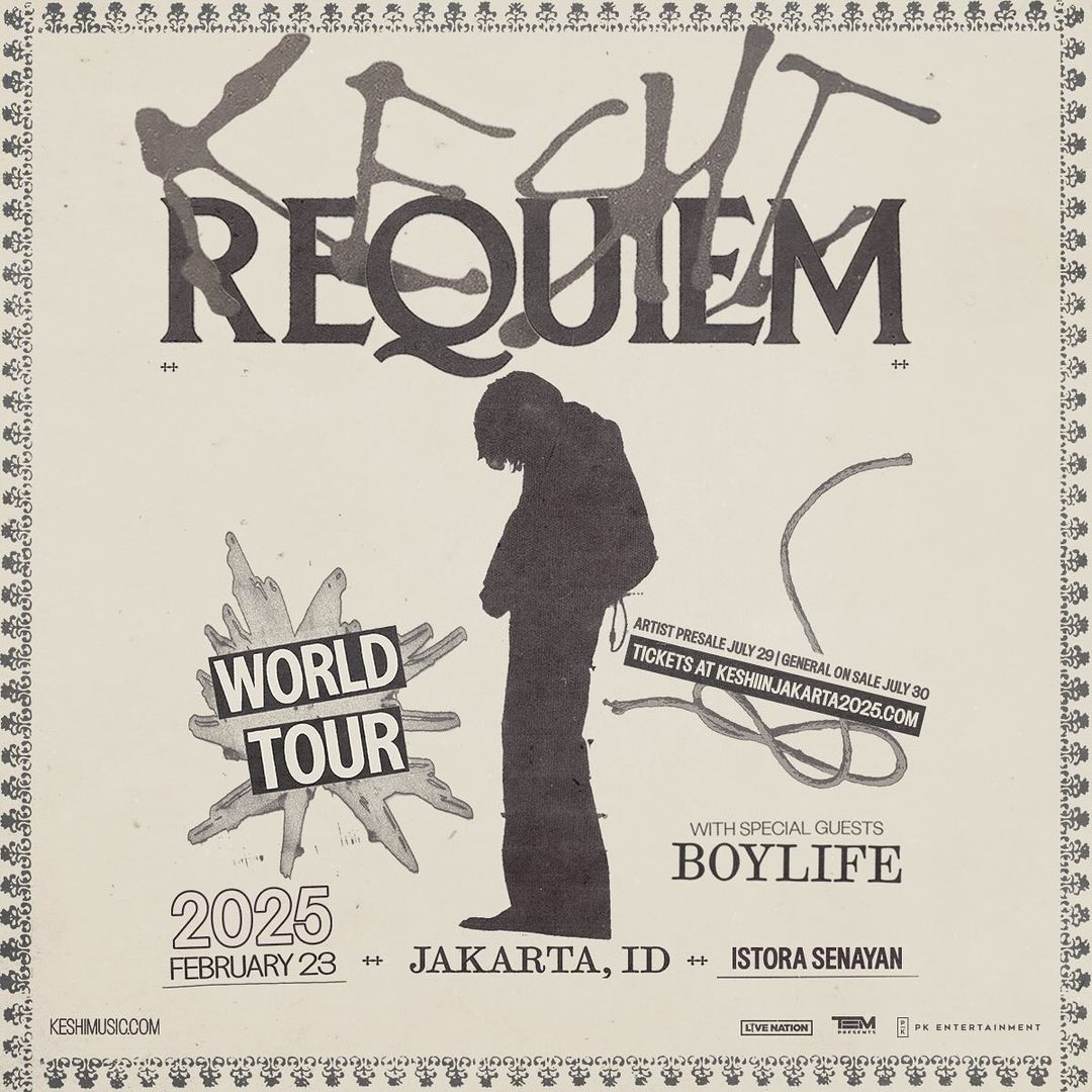 keshi Concert 2025 | REQUIEM World Tour in Jakarta