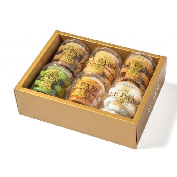 コフレ カセット G(サブレ6種)｜ル・パン神戸北野の通販・お取り寄せ