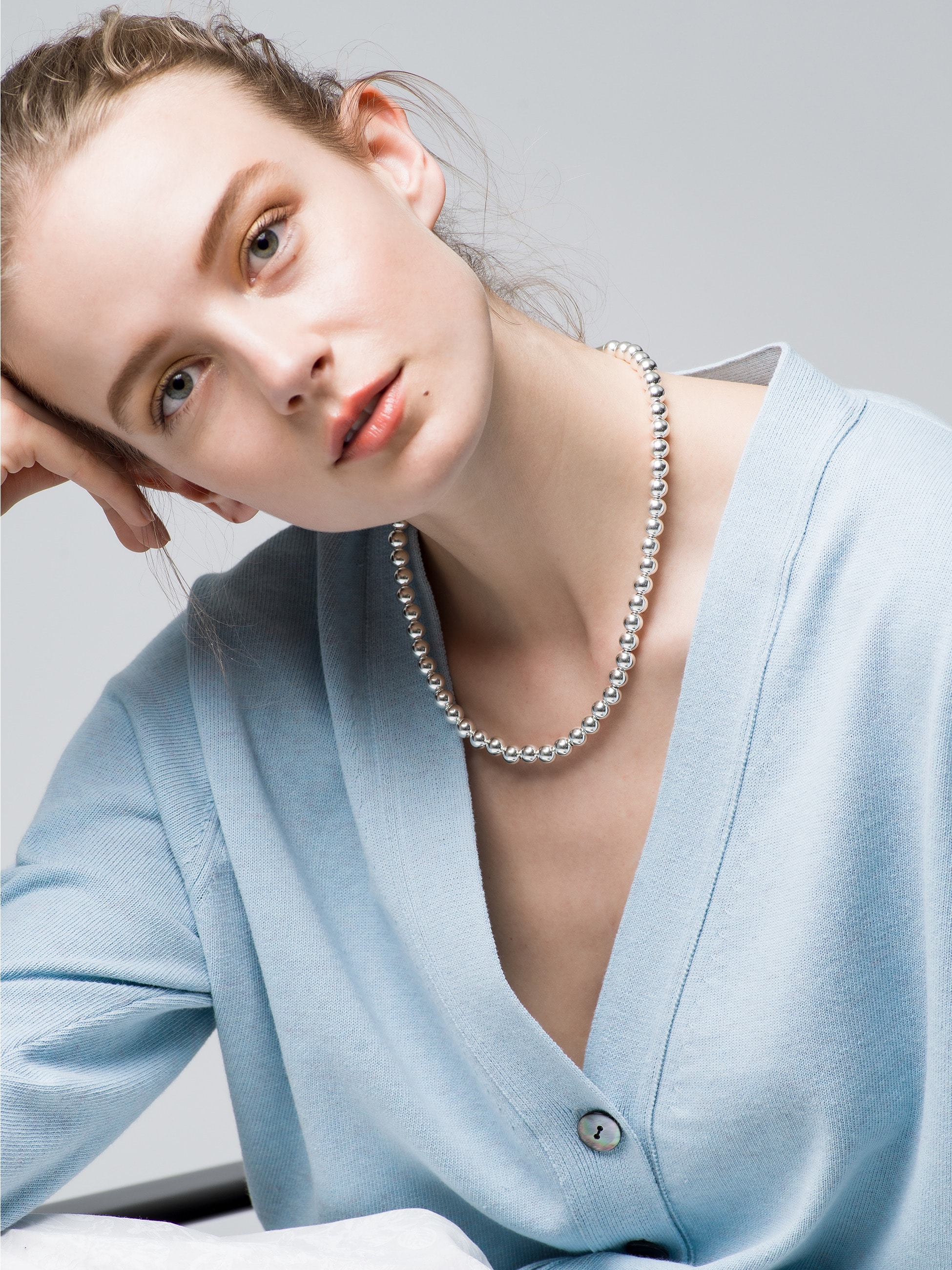 ナバホパール ネックレス（8mm/18inch）｜HARPO(ハルポ)｜Ron Herman