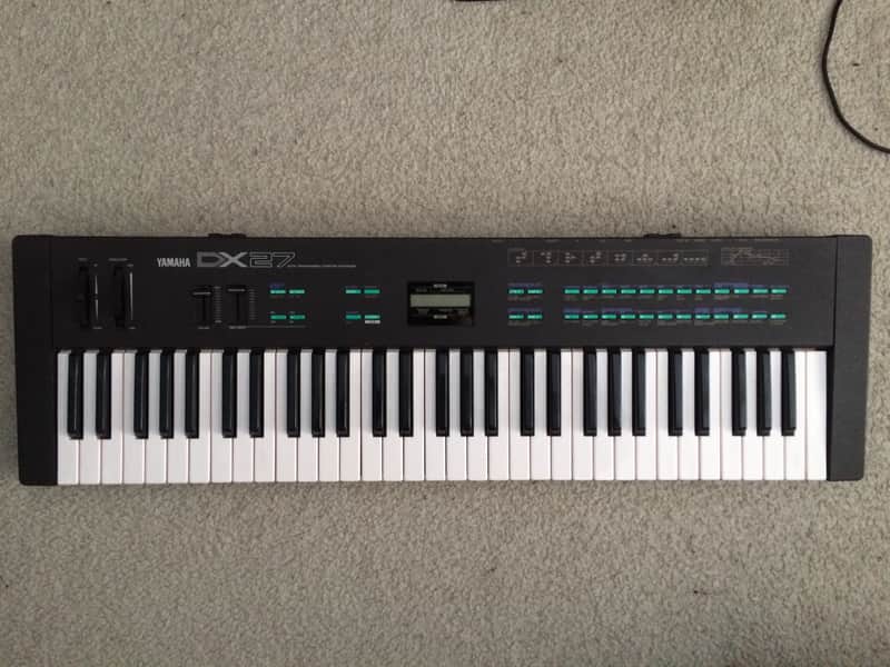 Yamaha DX27 61-Key Digital Programmable Algorithm Synthesizer | Reverb