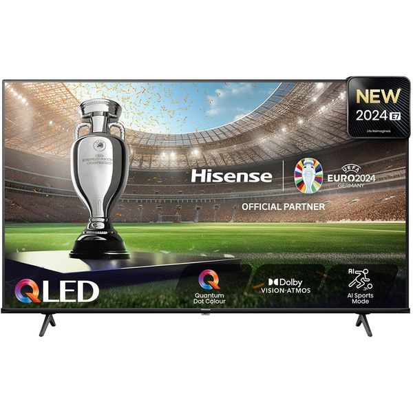 Televizor QLED Smart Hisense 65E7NQ, Ultra HD 4K, HDR, 164cm