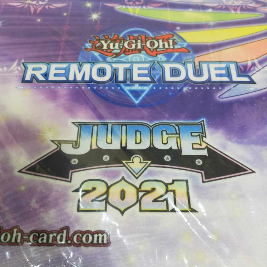 未開封 遊戯王 プレイマット 宣告者の神巫 リモート Judge ジャッジ